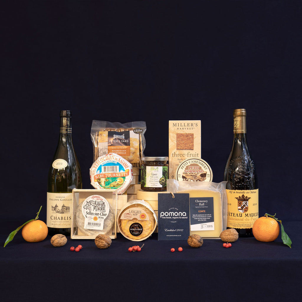french wine and cheese selection hamper london nw3